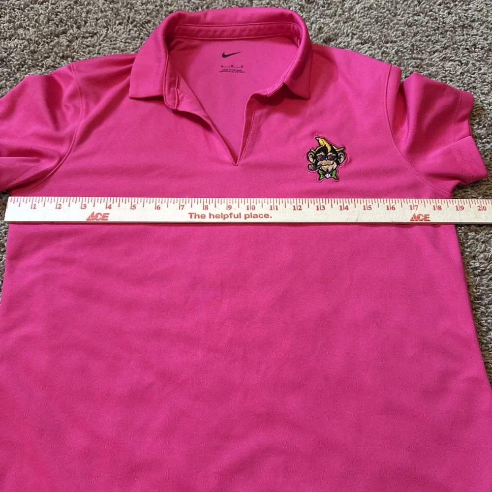 Savannah Party Animals Baseball Embroidered Pink Nike Shirt Size Medium Women's